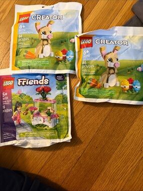 LEGO Creator Cute Easter Bunny Building Set - Tan and White
